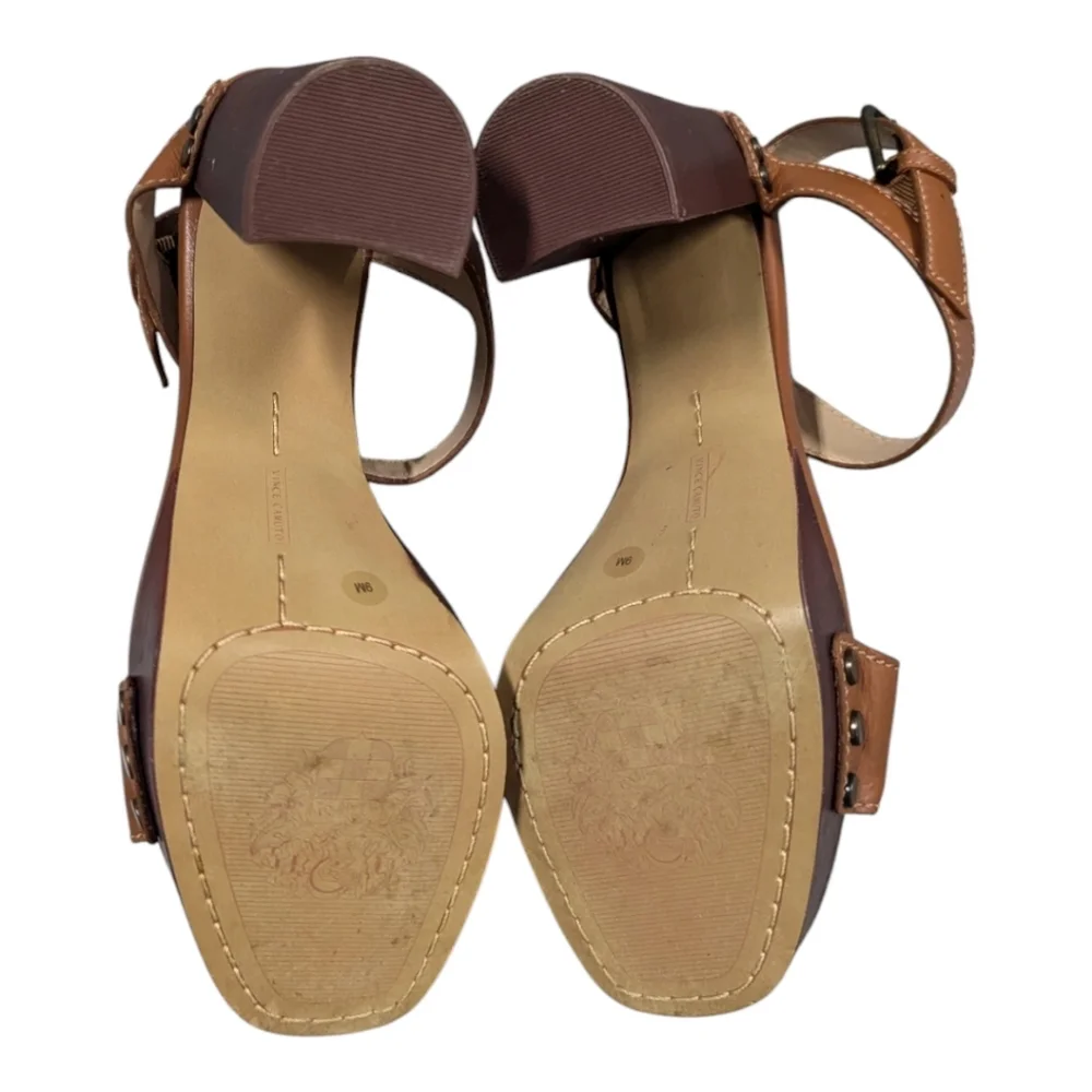 Vince‎ camuto Lethalia Platform Block-Heel Sandals Sz 9 - Picture 9 of 15